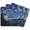 The Starry Night (Van Gogh 1889) Square Fridge Magnet - MAIN