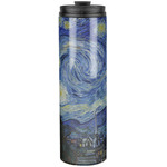 The Starry Night (Van Gogh 1889) Stainless Steel Skinny Tumbler - 20 oz