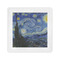 The Starry Night (Van Gogh 1889) Standard Cocktail Napkins - Front View