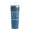 The Starry Night (Van Gogh 1889) Steel Blue RTIC Everyday Tumbler - 28 oz. - Front