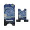 The Starry Night (Van Gogh 1889) Stylized Phone Stand - Front & Back - Large