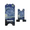 The Starry Night (Van Gogh 1889) Stylized Phone Stand - Front & Back - Small