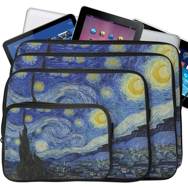 The Starry Night (Van Gogh 1889) Tablet & Laptop Case Sizes