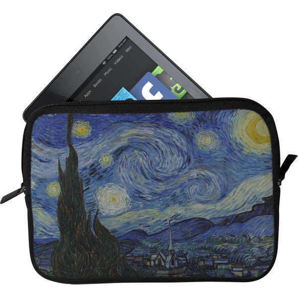 Custom The Starry Night (Van Gogh 1889) Tablet Case / Sleeve - Small