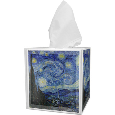 Custom The Starry Night (Van Gogh 1889) Tissue Box Cover