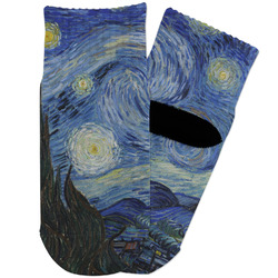 The Starry Night (Van Gogh 1889) Toddler Ankle Socks