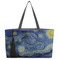 The Starry Night (Van Gogh 1889) Beach Totes Bag - w/ Black Handles