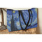 The Starry Night (Van Gogh 1889) Tote w/Black Handles - Lifestyle View