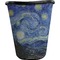 The Starry Night (Van Gogh 1889) Trash Can Black