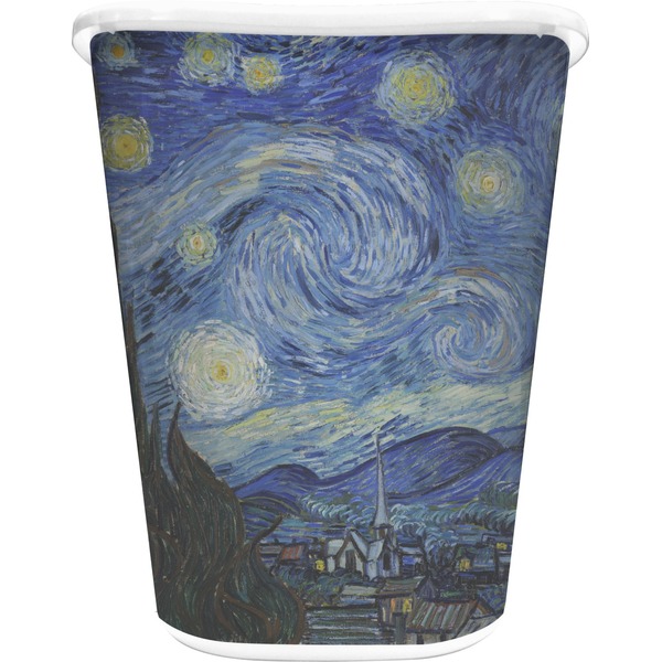Custom The Starry Night (Van Gogh 1889) Waste Basket