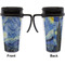 The Starry Night (Van Gogh 1889) Travel Mug with Black Handle - Approval