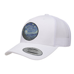 The Starry Night (Van Gogh 1889) Trucker Hat - White