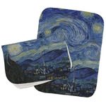 The Starry Night (Van Gogh 1889) Burp Cloths - Fleece - Set of 2