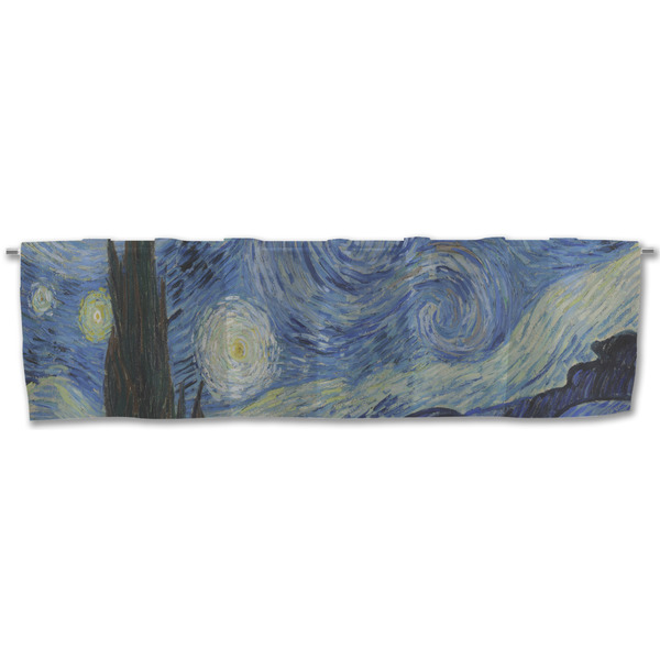 The Starry Night (Van Gogh 1889) Valance - Front