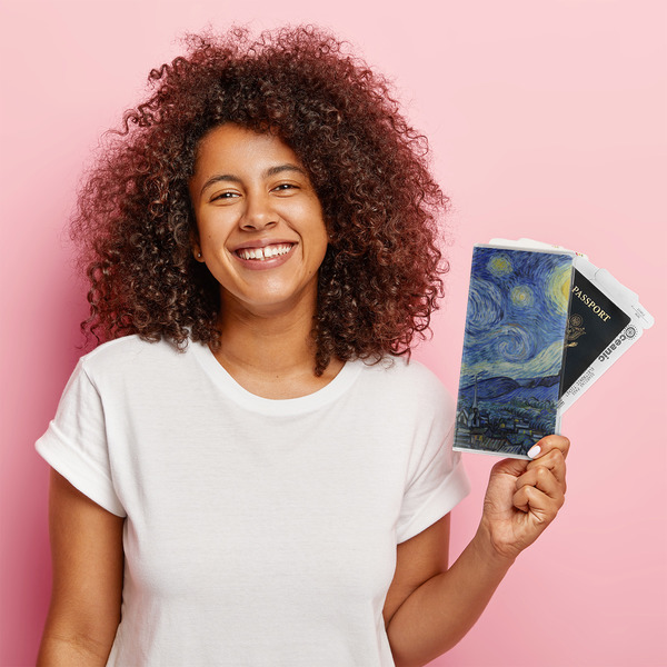 The Starry Night (Van Gogh 1889) Vinyl Document Holder - LIFESTYLE