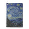 The Starry Night (Van Gogh 1889) Waffle Weave Golf Towel - Front/Main