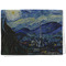 The Starry Night (Van Gogh 1889) Waffle Weave Towel - Full Print Style Image