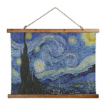 The Starry Night (Van Gogh 1889) Wall Hanging Tapestry - Wide
