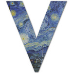 The Starry Night (Van Gogh 1889) Letter Decal - Small