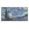 The Starry Night (Van Gogh 1889) Wall Mounted Coat Hanger - Front View