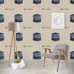 The Starry Night (Van Gogh 1889) Wallpaper & Surface Covering (Water Activated - Removable)