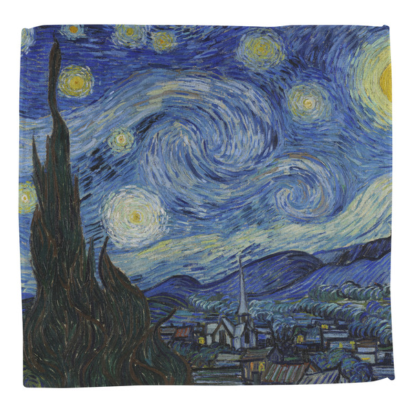 The Starry Night (Van Gogh 1889) Washcloth - Front - No Soap