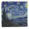 The Starry Night (Van Gogh 1889) Washcloth - Front - No Soap