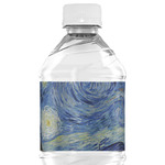 The Starry Night (Van Gogh 1889) Water Bottle Labels - Custom Sized