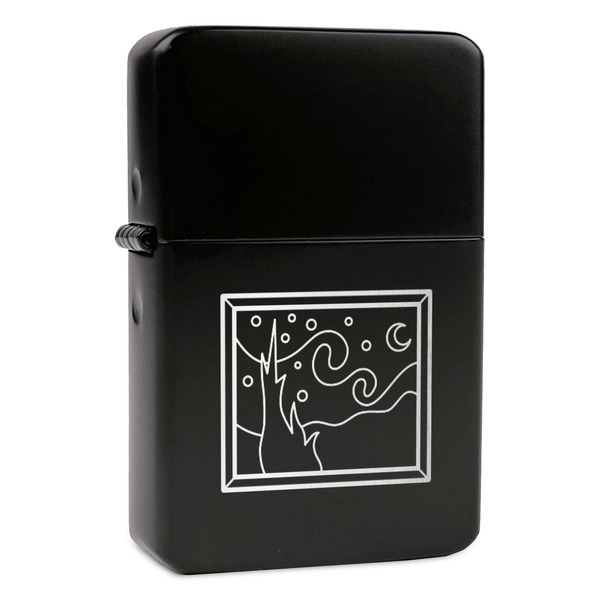 Custom The Starry Night (Van Gogh 1889) Windproof Lighter