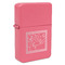 The Starry Night (Van Gogh 1889) Windproof Lighter - Pink - Single Sided