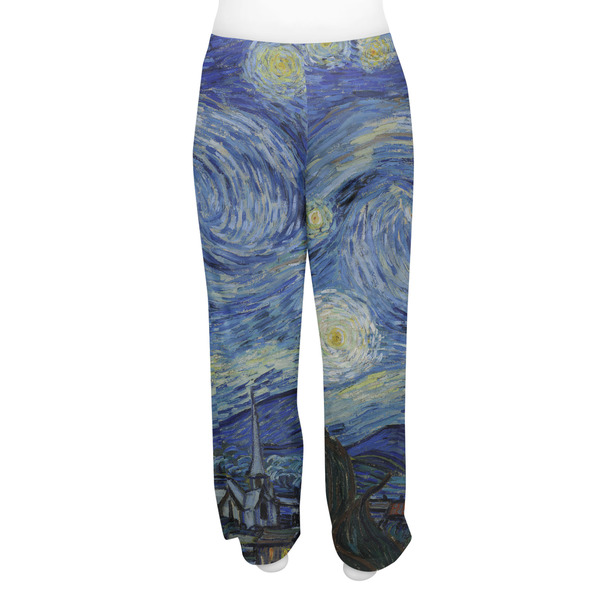 The Starry Night (Van Gogh 1889) Women's Pj on model - Back