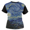 The Starry Night (Van Gogh 1889) Women's T-shirt Back