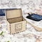 The Starry Night (Van Gogh 1889) Wood Recipe Boxes - Lifestyle