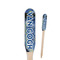 The Starry Night (Van Gogh 1889) Wooden Food Pick - Paddle - Closeup