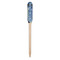 The Starry Night (Van Gogh 1889) Wooden Food Pick - Paddle - Single Pick