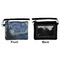The Starry Night (Van Gogh 1889) Wristlet ID Cases - Front & Back