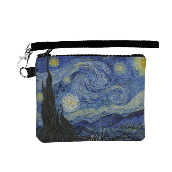 Custom The Starry Night (Van Gogh 1889) Wristlet ID Case