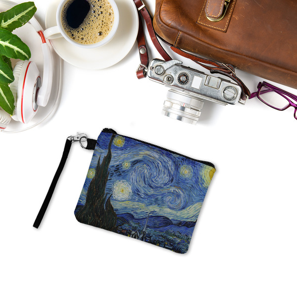 The Starry Night (Van Gogh 1889) Wristlet ID Cases - LIFESTYLE