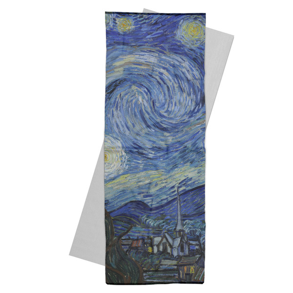 Custom The Starry Night (Van Gogh 1889) Yoga Mat Towel