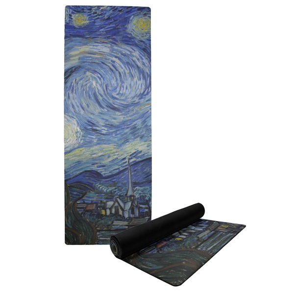Custom The Starry Night (Van Gogh 1889) Yoga Mat