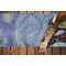 The Starry Night (Van Gogh 1889) Yoga Mats - LIFESTYLE