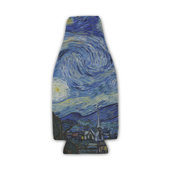 The Starry Night (Van Gogh 1889) Zipper Bottle Cooler