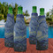 The Starry Night (Van Gogh 1889) Zipper Bottle Cooler - Set of 4 - LIFESTYLE
