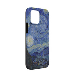 The Starry Night (Van Gogh 1889) iPhone Case - Rubber Lined - iPhone 13 Mini