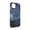 The Starry Night (Van Gogh 1889) iPhone 14 Tough Case - Angle