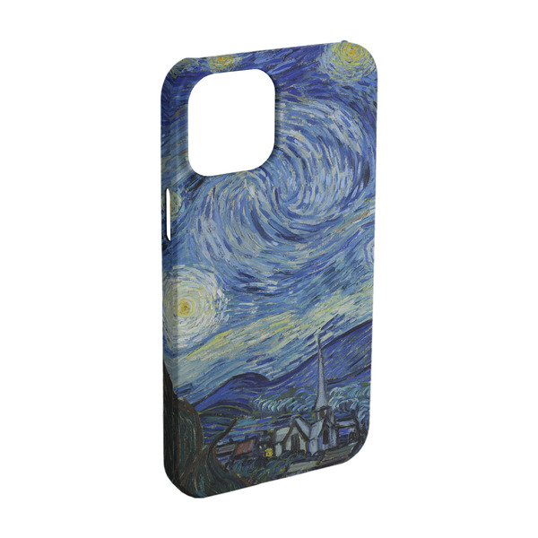 Custom The Starry Night (Van Gogh 1889) iPhone Case - Plastic - iPhone 15