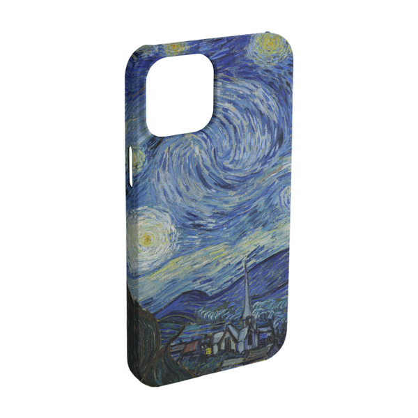 Custom The Starry Night (Van Gogh 1889) iPhone Case - Plastic - iPhone 15 Pro