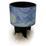 The Starry Night (Van Gogh 1889) Black Beach Spiker Drink Holder