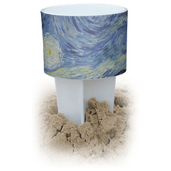 The Starry Night (Van Gogh 1889) Beach Spiker Drink Holder