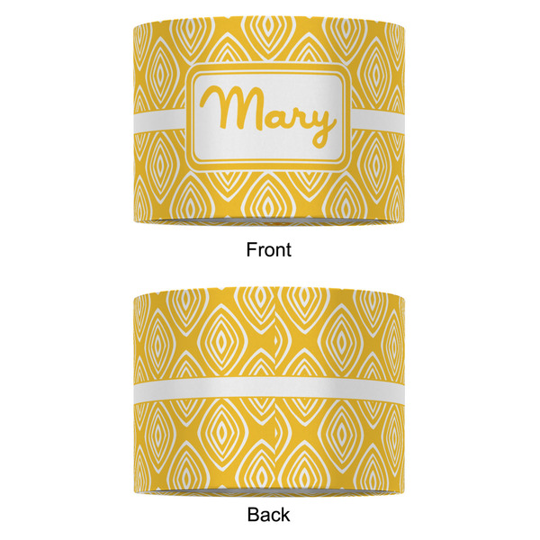 Tribal Diamond 12" Drum Lampshade - APPROVAL (Fabric)